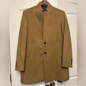 Men's Tan Trench Coat